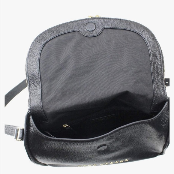 Marc Jacobs The Groove Black Leather Shoulder/Crossbody Bag with Gold Details - Picture 6 of 8